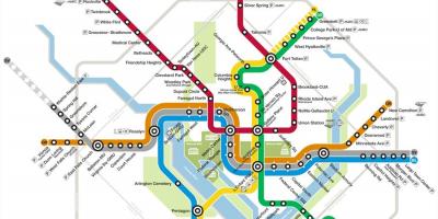 Dc metro kartta 2015