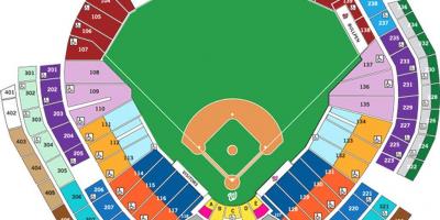 Washington nationals ballpark kartta